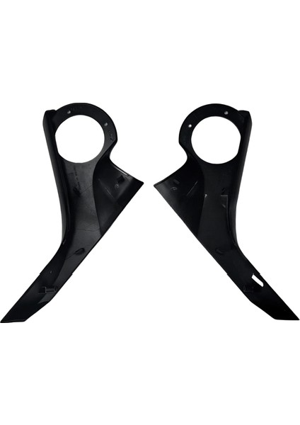 Model 3 Için 1 Çift Araba Dikiz Aynası Tutucu Üst Kapağı (Yurt Dışından)