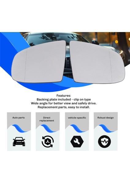 X5 Için Arka Görünüm Aynası Yan Ayna Camı Isıtmalı (Yurt Dışından) fırsatları