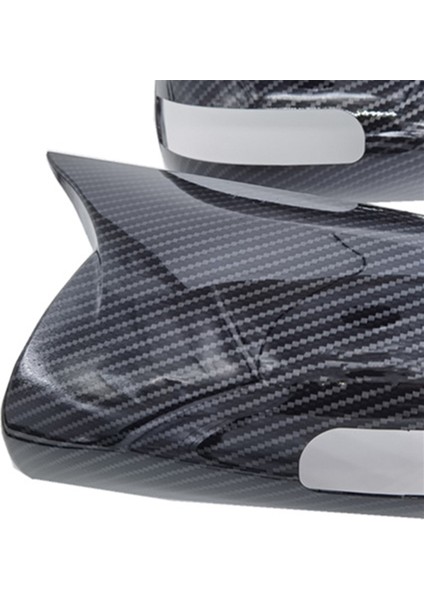 06-11 Için 1 Çift Bullhorn Tipi Dikiz Aynası Muhafazası (Yurt Dışından)