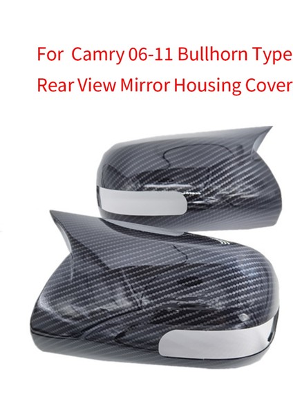 06-11 Için 1 Çift Bullhorn Tipi Dikiz Aynası Muhafazası (Yurt Dışından) indirimleri