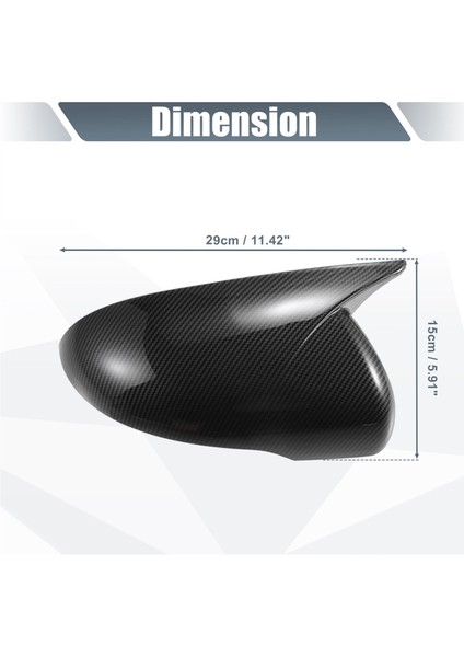 Sorento 2016-2019 Araba Dikiz Aynası Kapağı Karbon Fiber (Yurt Dışından)