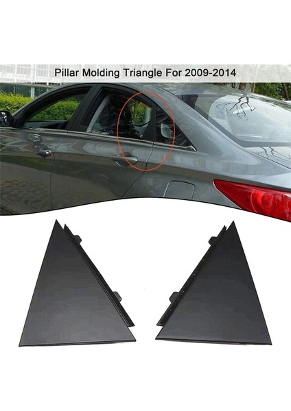 Araba Arka Kapı Dış Sütun Kalıplama Üçgeni (Yurt Dışından) indirimleri