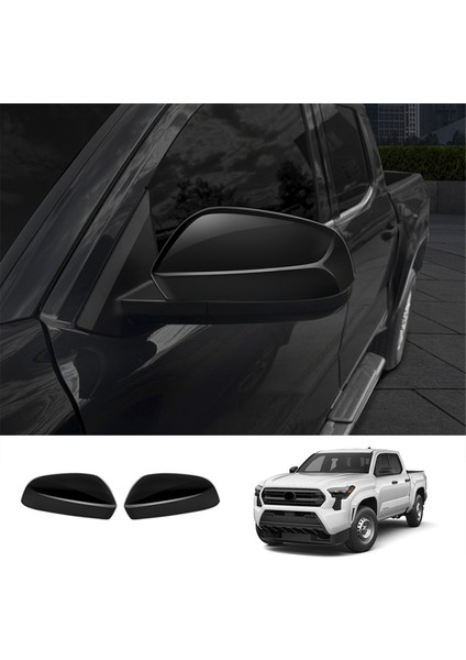 2024 Side Gloss Black Için Yan Dikiz Aynası Kapağı (Yurt Dışından)