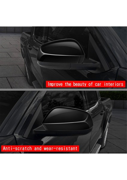 2024 Side Gloss Black Için Yan Dikiz Aynası Kapağı (Yurt Dışından) fırsatları