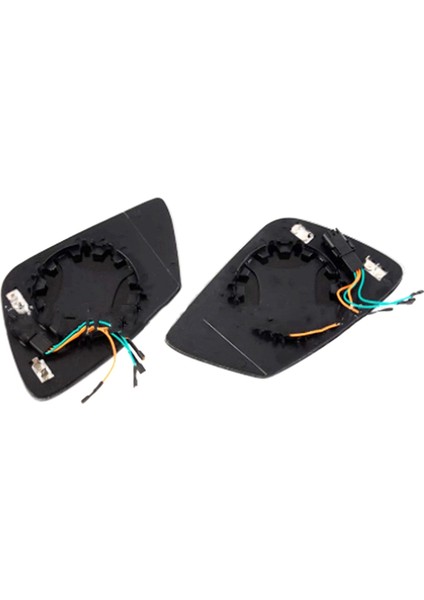 Sağ Dikiz Aynası Camı Isıtmalı Geniş Açılı Lens Yardımcı Ayna (Yurt Dışından)