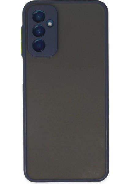 Samsung Galaxy M13 Kılıf Montreal Silikon Kapak - Lacivert