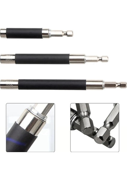 80/120/140MM 1/4 Altıgen Şaft Vida Uçları Uzatma Çubuğu Elektrikli Matkap (Yurt Dışından) modelleri