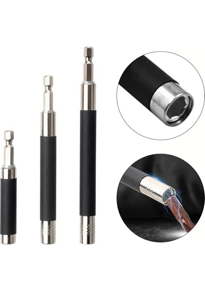 80/120/140MM 1/4 Altıgen Şaft Vida Uçları Uzatma Çubuğu Elektrikli Matkap (Yurt Dışından) fırsatları
