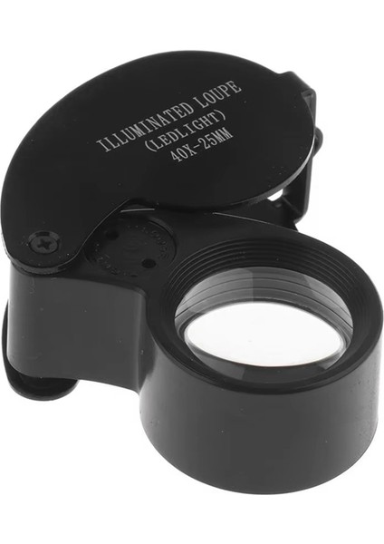 40X Mini Büyüteç Aydınlatmalı Büyüteç Cam Göz Mücevher LED Işıkları (Yurt Dışından) indirimleri