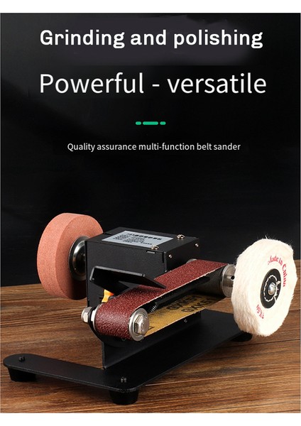 775 Mini Bant Zımpara Elektrikli Tezgah Taşlama Makinesi Zımpara Makinesi Abd Fişi (Yurt Dışından) indirimleri