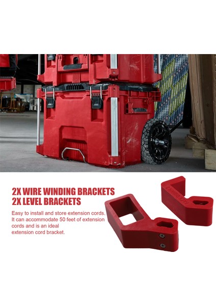 Packout Aleti Için Uzatma Kablosu Tutucu Düzenleyici, Kırmızı (Yurt Dışından) fırsatları