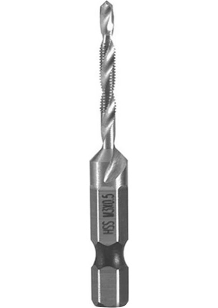 M3X0.5MM Yüksek Hızlı Çelik 4341 Titanyum Kaplamalı Kompozit Kılavuz Matkap (Yurt Dışından)