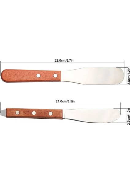 Spatula Paslanmaz Çelik Alçı Hizalama Karıştırma Balmumu Uç Aleti (Yurt Dışından) indirimleri