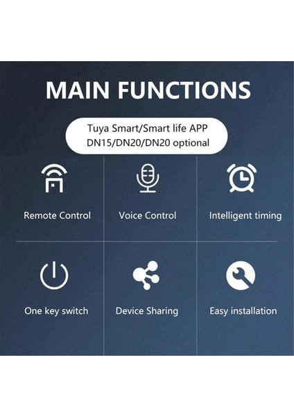 DN15 Kablosuz Kontrol Çalışma+Alexa Ev Abd Fişi (Yurt Dışından) fırsatları
