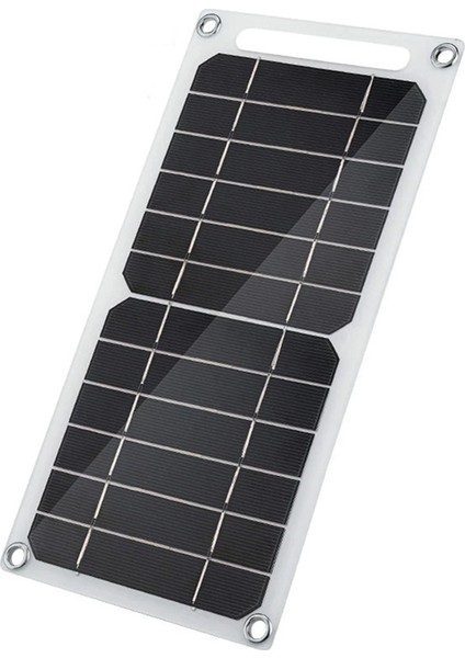 Mini USB Güneş Paneli 6W 5V Telefon Şarj Cihazı Kamp Yürüyüş Hücre Cihazı (Yurt Dışından)