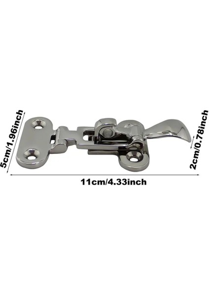 Marine Latch 316 Paslanmaz Çelik Kilitlenebilir Mandal Kelepçesi Mandalı (Yurt Dışından) fiyatları