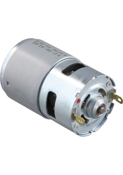 775 Dc 21V Küçük Fırça Motoru Yüksek Hızlı Sessiz Motor (Yurt Dışından)