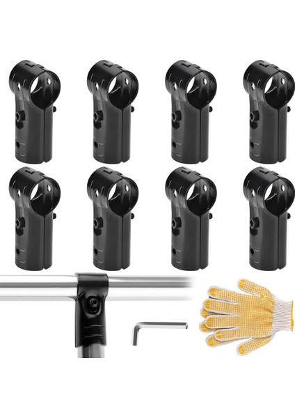 1 Inç T Boru Kelepçesi Soğuk Haddelenmiş Çelik Bağlantı Zincir Bağlantı Çit Parçaları (Yurt Dışından) fiyatları