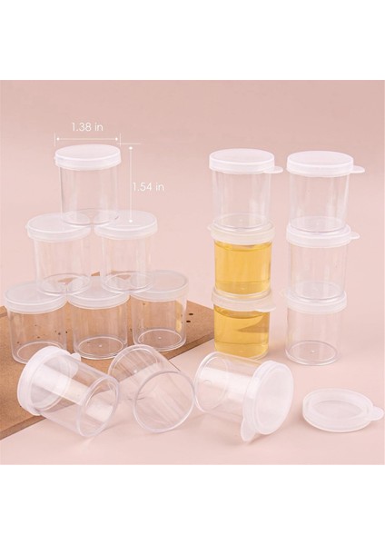 100 Adet Kapaklı Mini Boya Kapları Boya Kapları Kavanozları 05 Oz 25 ml (Yurt Dışından) modelleri