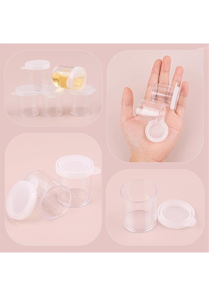 100 Adet Kapaklı Mini Boya Kapları Boya Kapları Kavanozları 05 Oz 25 ml (Yurt Dışından) indirimleri