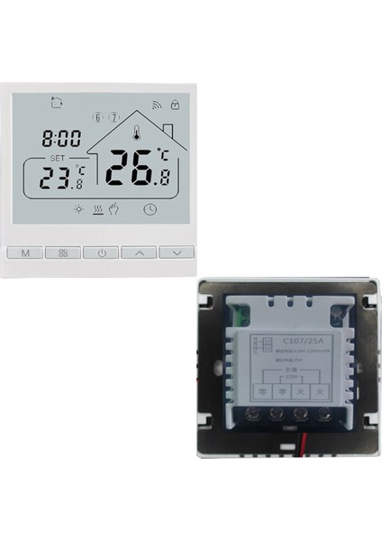 105 Wifi 16A Elektrikli Isıtma Filmi Isıtma Kablosu Isıtma Termostatı (Yurt Dışından) indirimleri