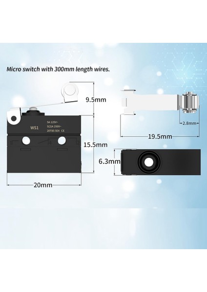 Kolu Olan Mini Limit Anahtarı Ws1 IP67 Su Geçirmez Mini Anahtar (Yurt Dışından) fiyatları