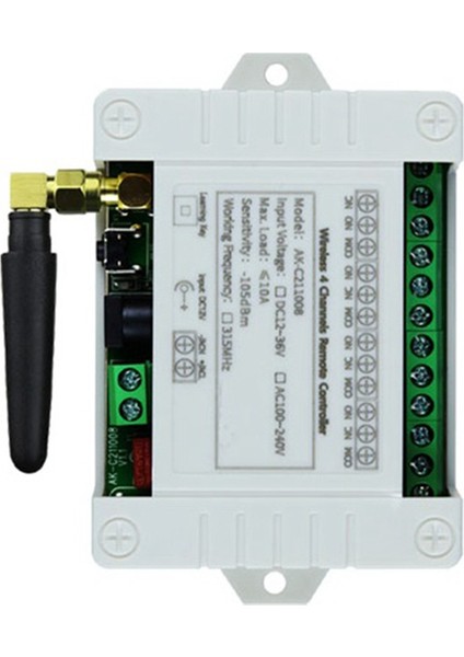 DC12-36V Kablosuz 4ch Uzaktan Kumanda LED Işık Anahtarı Rölesi (Yurt Dışından) fırsatları