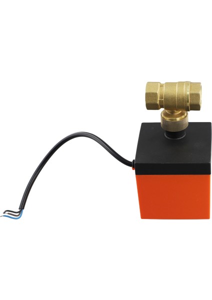 Ac 220V Elektrikli Dişli Küresel Vana 2 Yollu 3 Kablolu Solenoid Su Vanası (Yurt Dışından) fiyatları