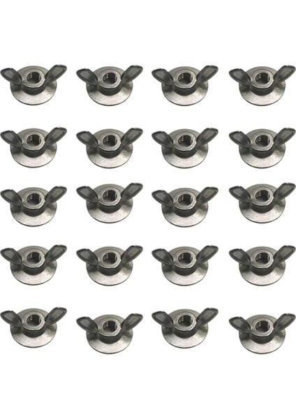 20 Adet Kasırga Kepenk Kanat Somunu Kepenk Kanat Somunları 14-20 Kanat Somunu (Yurt Dışından)