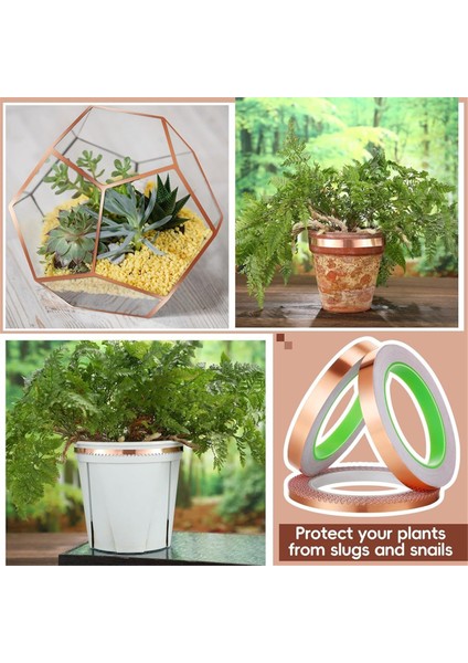 3 Paket Bakır Folyo Bant 3 Boyutlu Çift Taraflı Iletken Bakır Bant (Yurt Dışından) fırsatları