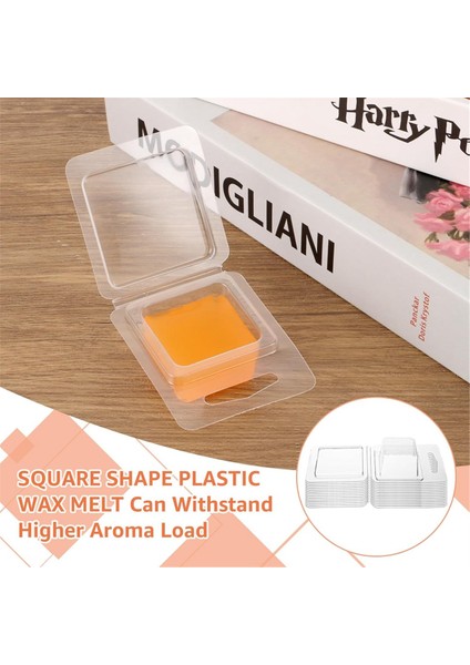 150 Paket Balmumu Eritme Kabı 1.3 Oz Plastik Balmumu Eritme Seti Kare (Yurt Dışından) fırsatları