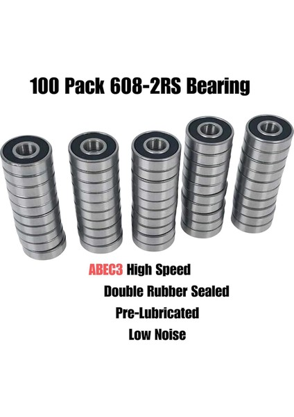 608 Rulmanlar 8X22X7MM Bilyalı Rulman Gres Contası Tertibatı (Yurt Dışından) indirimleri