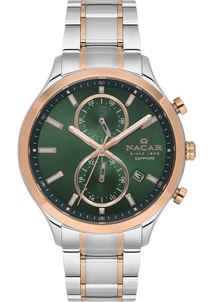 Safir Cam Spor Gümüş - Rose Erkek Kol Saati NC33-298316G-ENRM modelleri