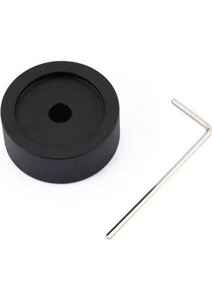 6mm Delik Siyah Katı Alüminyum Katı Ses Potansiyometre Kontrol Düğmesi (Yurt Dışından) fırsatları