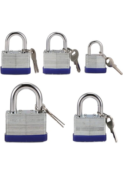 5 Adet Açık Hava Asma Kilidi Kapı Kilidi Yurt Kilidi Dolap Kilidi (Yurt Dışından) modelleri