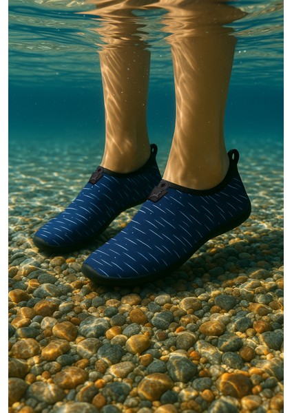 Hayal Lacivert-Turkuaz Çok Amaçlı Plaj ve Deniz Ayakkabısı fiyatları