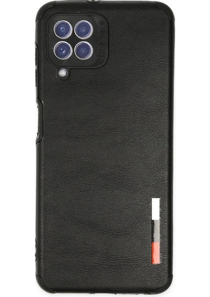 Samsung Galaxy A22 Kılıf Loop Deri Silikon - Siyah