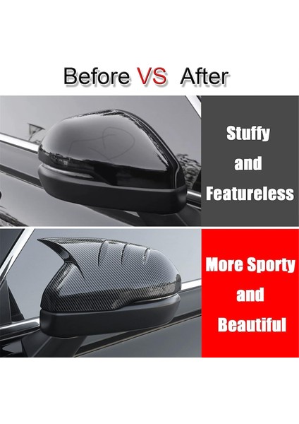 2023 2024 Karbon Fiber Tarzı Dikiz Aynası Kapağı (Yurt Dışından) fırsatları