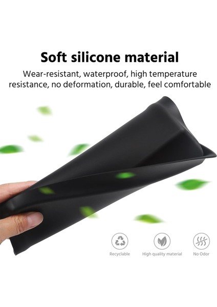 Orta Konsol Kablosuz Şarj Mat Ekran Çerçevesi Siyah (Yurt Dışından)