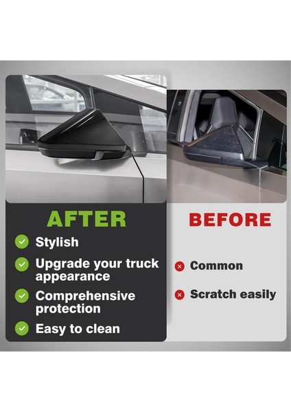 Cybertruck 2024 Dış Aksesuarlar Için Parlak Karbon (Yurt Dışından) fırsatları