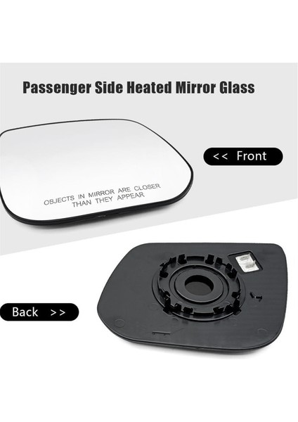 Araba Yolcu Tarafı Isıtmalı Dikiz Aynası Camı (Yurt Dışından) modelleri