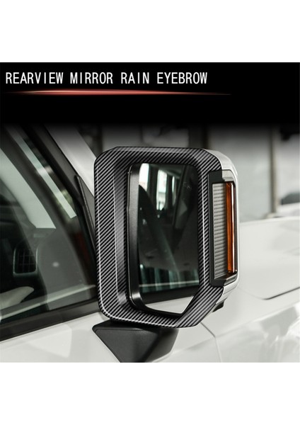 Karbon Fiber Için Araba Dikiz Aynası Yağmur Kaşı (Yurt Dışından) fırsatları