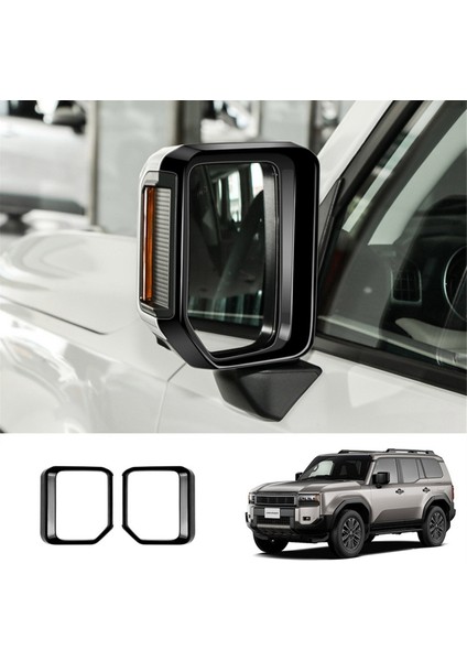 Araba Dikiz Aynası Yağmur Kaşı Parlak Siyah (Yurt Dışından)