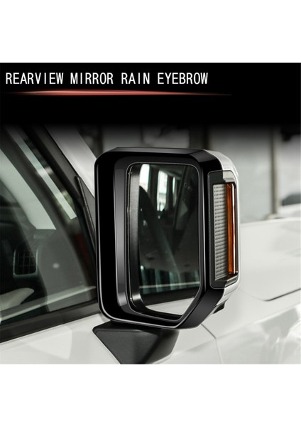 Araba Dikiz Aynası Yağmur Kaşı Parlak Siyah (Yurt Dışından) modelleri