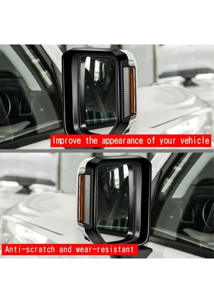 Araba Dikiz Aynası Yağmur Kaşı Parlak Siyah (Yurt Dışından) indirimleri