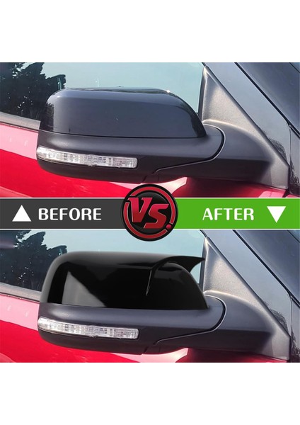 Explorer 2011-2019 Parlak Siyah Dikiz Aynası Kapağı (Yurt Dışından)