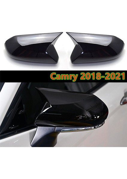 M Style Ayna Kapağı Bullhorn Kömür (Yurt Dışından)