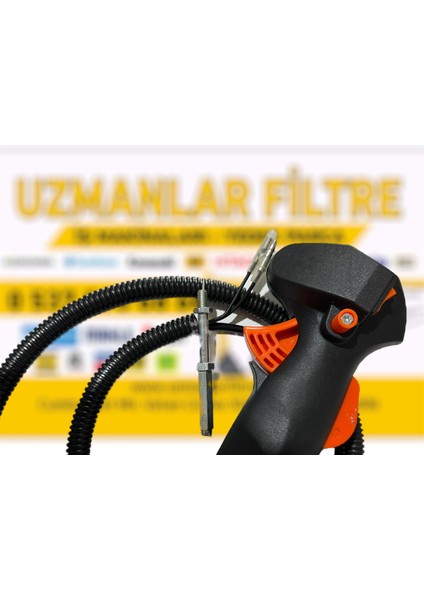 Kabze ve Gaz Teli Komple Hyundai EB800 Yaprak Üfleme