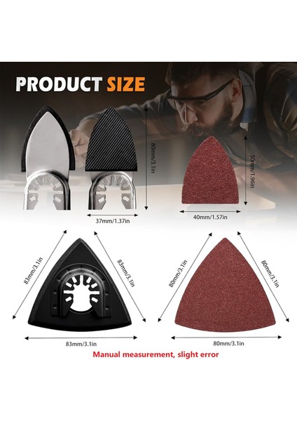 162 Adet Salınımlı Alet Zımpara Pedleri Seti (Yurt Dışından) fırsatları