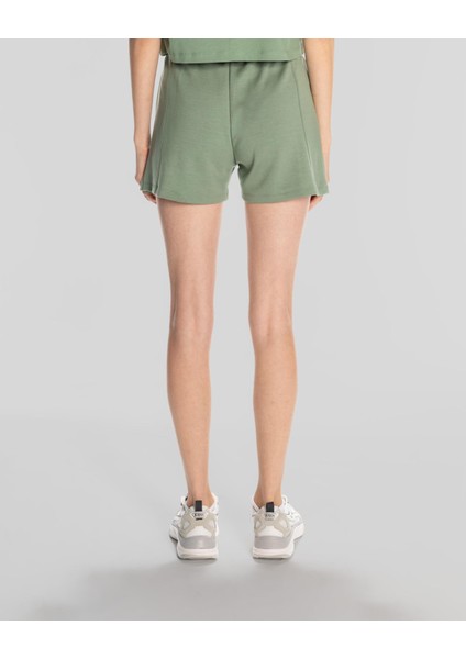 Authentic Sylia Short Kadın Yeşil Regular Fit Şort modelleri